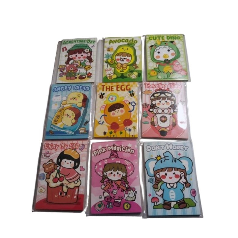 

BUKU CATATAN MINI BERMOTIF