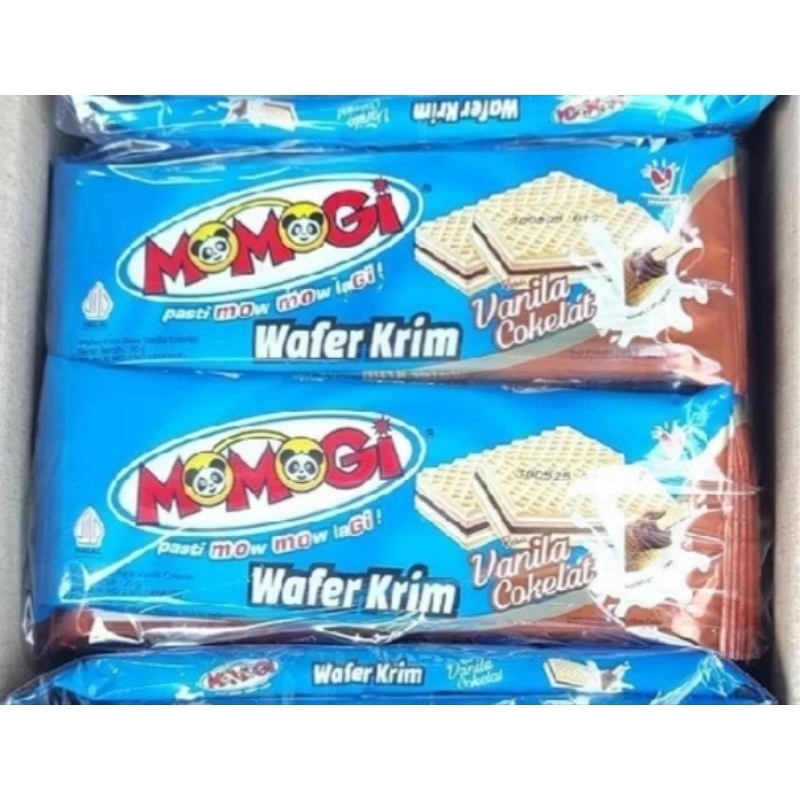 

Momogi Wafer - Vanila Cokelat