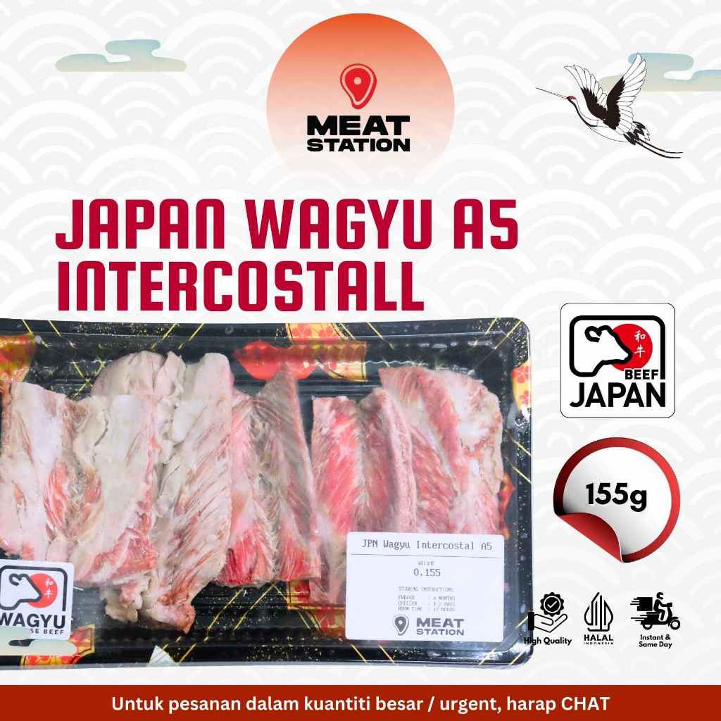 

Japan Wagyu A5 Intercostal 155g Yakiniku Cut