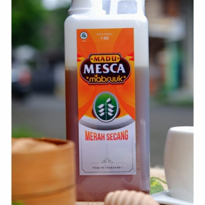 

Madu Merah SECANG MESCA Murni Kemasan Satu 1 Kg Mabruuk Madu