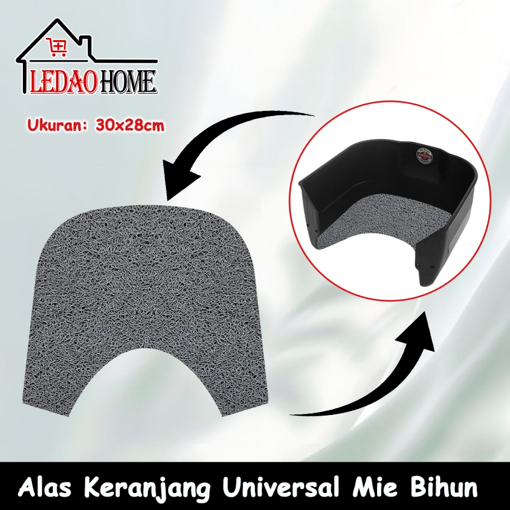 LEDAOHOME ALAS KERANJANG Sepeda Listrik/Motor Listrik Universal ASTREA/ F1zr fizr/ satria, /jupiter 