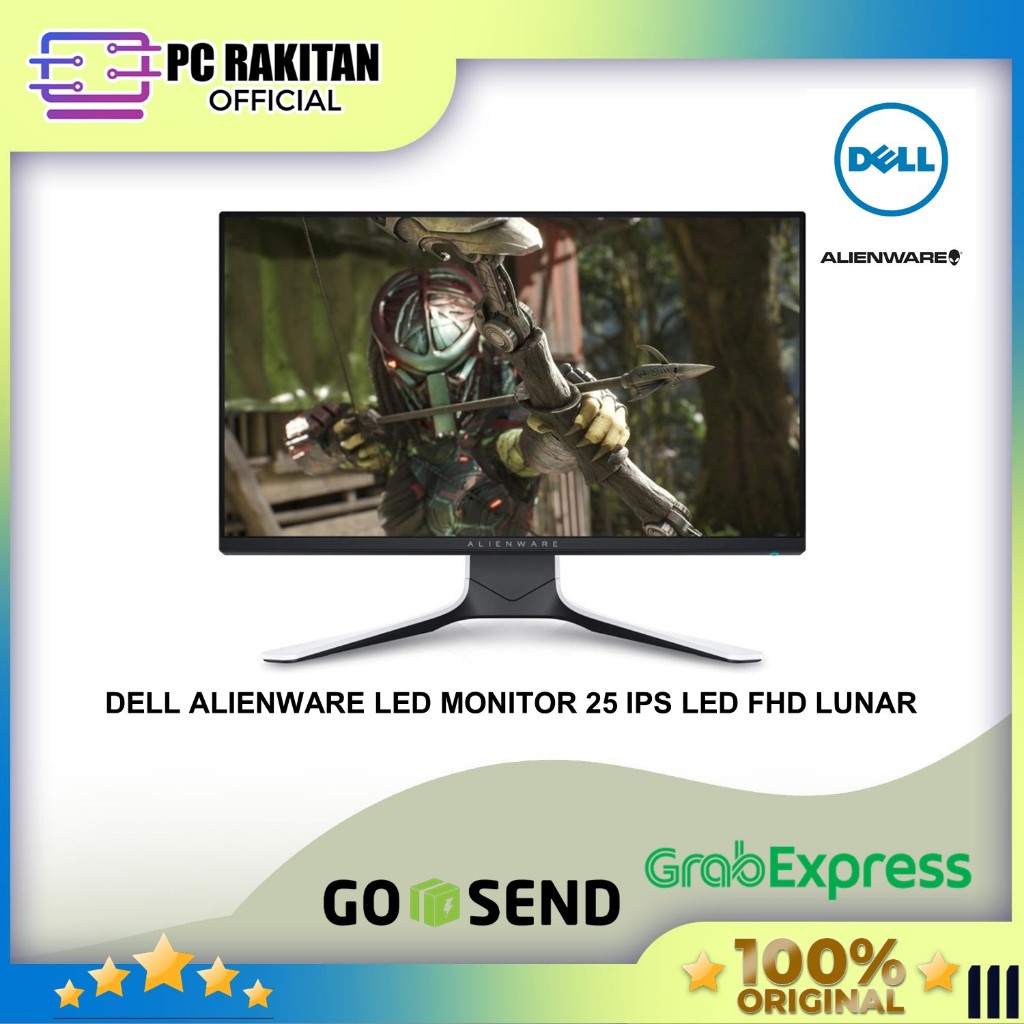 DELL ALIENWARE LED MONITOR 25 IPS LED FHD LUNAR