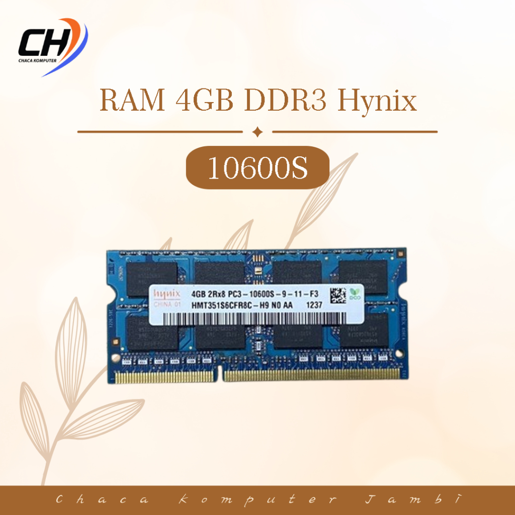 Memory RAM Laptop 4GB DDR3