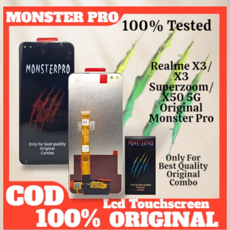 LCD TOUCHSCREEN REALME X3/X3 SUPERZOOM/X50 5G ORIGINAL