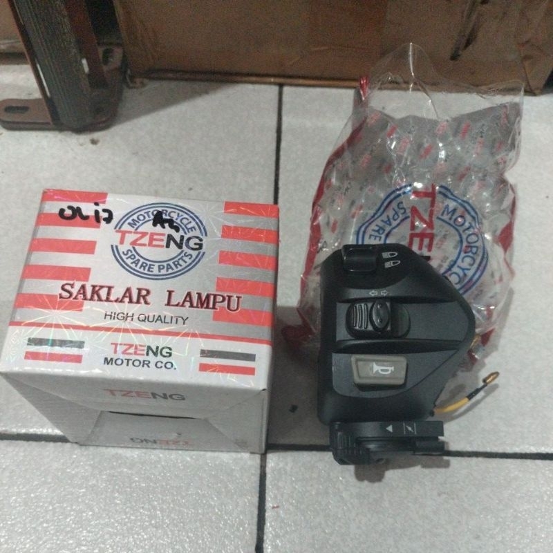 saklar holder saklar lampu kiri mio / jupiter mx / mio soul tzeng