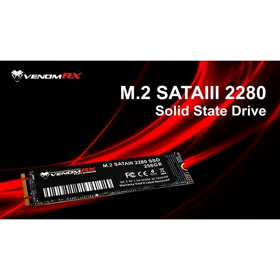 Venomrx SSD 256GB M2 SATA / SSD 256GB M.2 SATA 3
