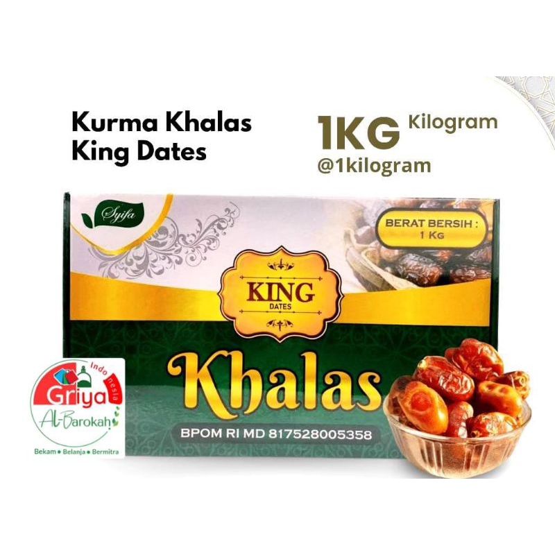 

Kurma Khalas Box "King" 1kg