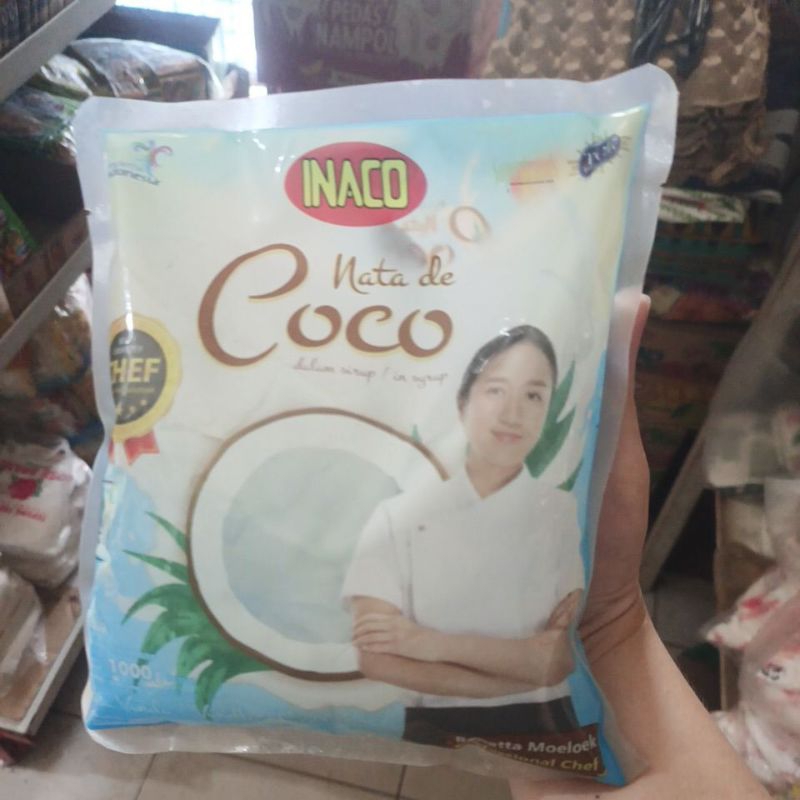 

KHUSUS INSTANT! Inaco Nata De Coco Vanilla 1kg