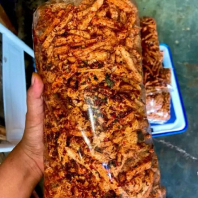 

Basreng Peda Daun Jeruk 1kg Bumbu Gurih Melimpah