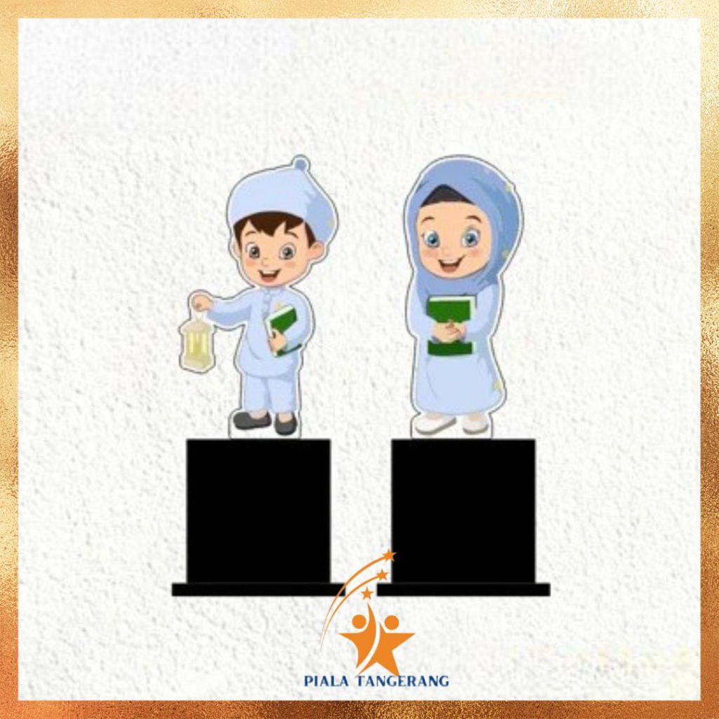 Piala Akrilik - Piala Wisuda- Piala ANAK Muslim - Plakat Akrilik Wisuda - Plakat Akrilik - Plakat Wi