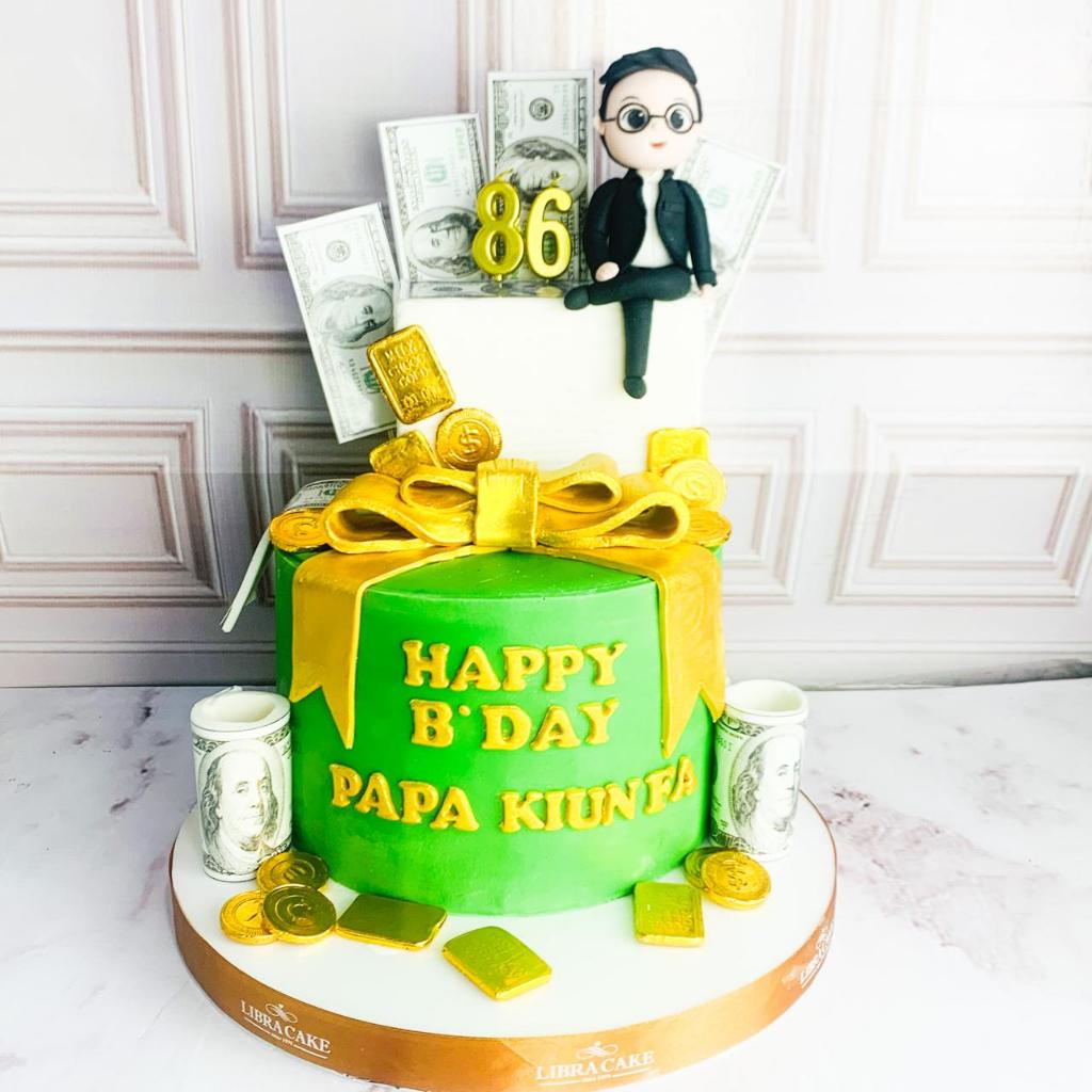 

Kue Ulang tahun/Birthday cake/Kue Ultah Tema Money/Kue Dollar/Kue Birthday Jakarta