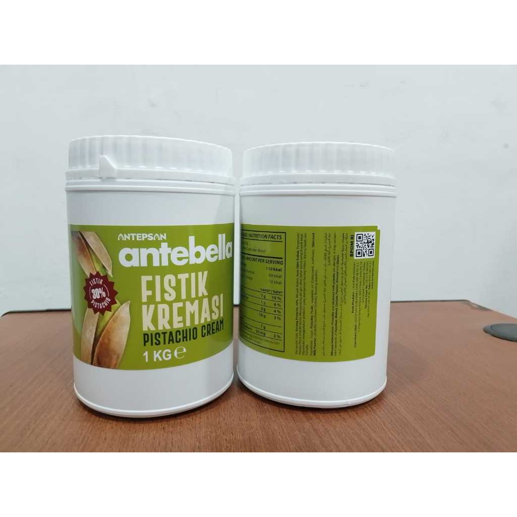 

Selai Kacang Pistachio 30% (Pistachio Spread Cream 30%) - 1 KG