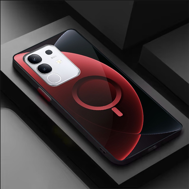 [SS-114] Case hp VIVO Y29 4g silikon fullcover magsafe kompatibel for ANDROID & IPHONE Y03 Y18 Y17s 