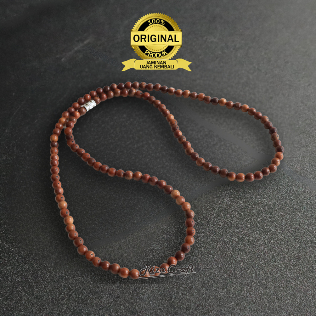 Kalung Pria Wanita Keren Kayu Gaharu Super Super Original Wangi Asli Kayu Kalimantan