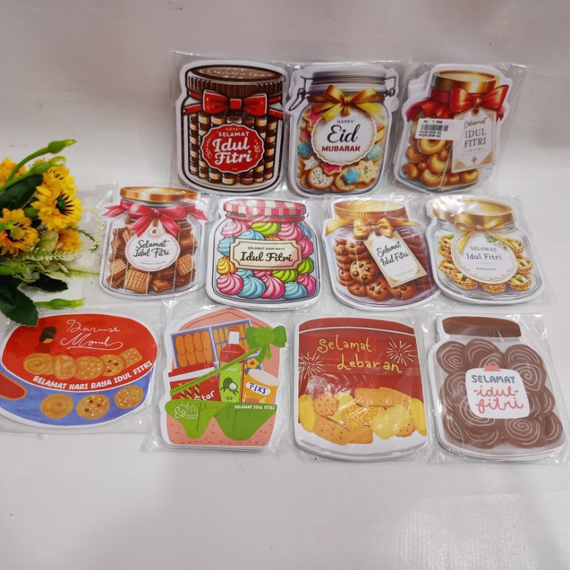 

AMPLOP LEBARAN MOTIF KUE KERING