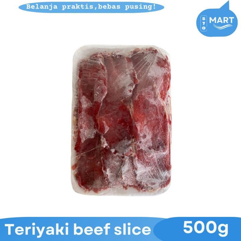 

Teriyaki Beef Slice AUS Daging Sirloin Sapi 500gr
