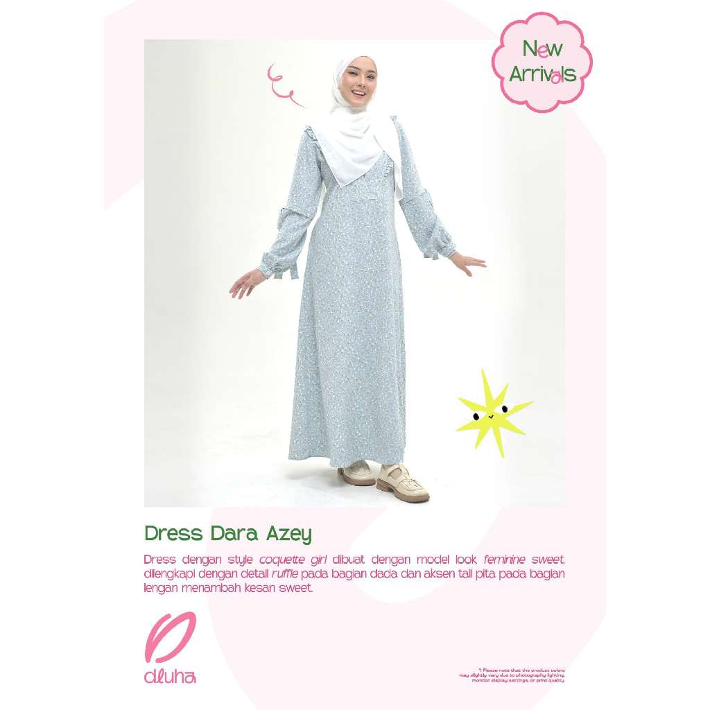 RABBANI ORI - New Gamis Dresslim Remaja Dluha is Rabbani Ori Dress Dara Azey
