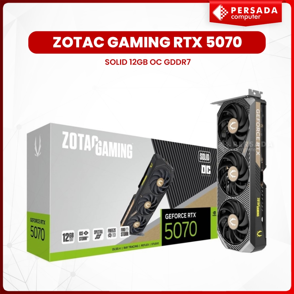 ZOTAC GAMING RTX 5070 SOLID 12GB OC GDDR7