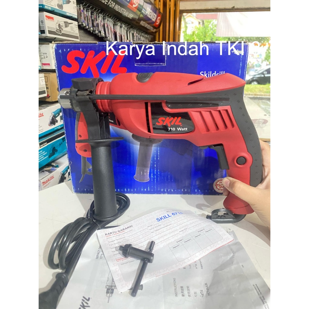 Mesin Bor Tembok 16mm Skil 6716 Drill Bolak Balik Impact Drill SKILDRILL