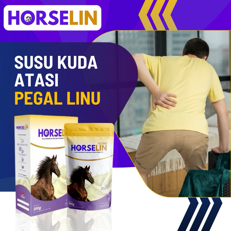 

HORSELIN - Susu Kuda Murni Atasi Pegal Linu Asli Original 200gr