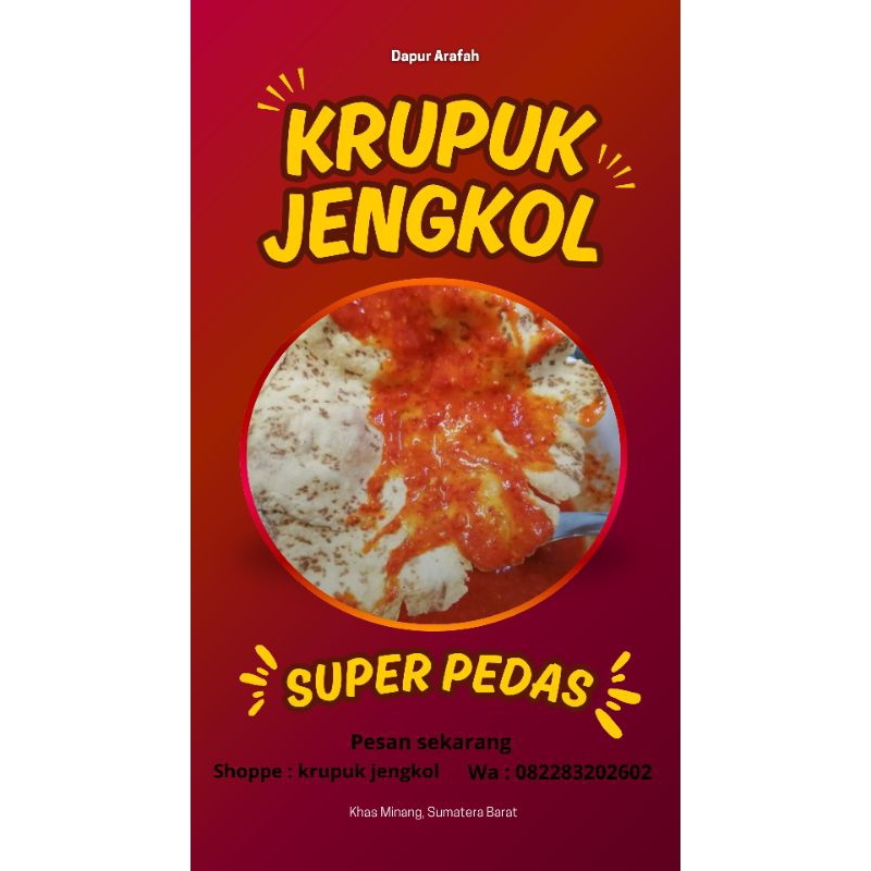

krupuk jengkol khas minang 1kg