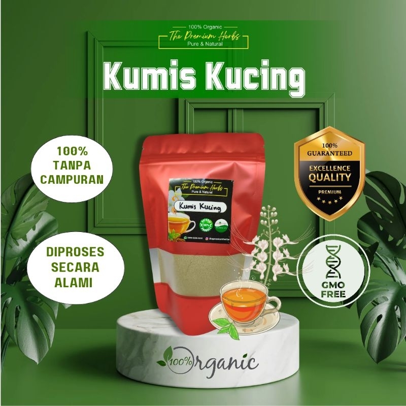

Grade A!! Kumis Kucing bubuk alami 100% (100gr) tanpa campuran apa pun