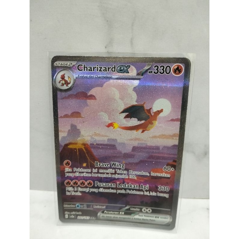 Charizard ex SAR 151 Pokemon tcg Indonesia