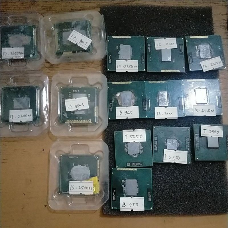 prosesor copotan original laptop