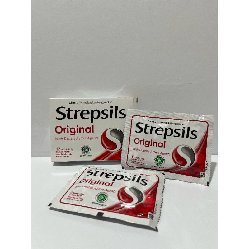 

STREPSILS ORIGINAL 6'S (PERMEN PELEGA TENGGOROKAN)