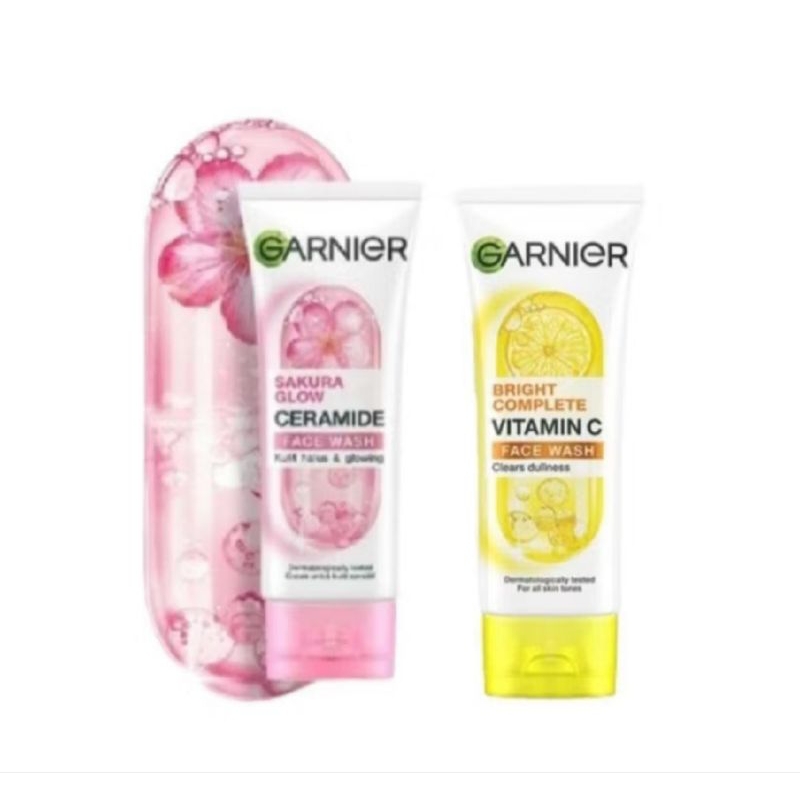 GARNIER Sakura Facial Foam & GARNIER Light Compact Foam