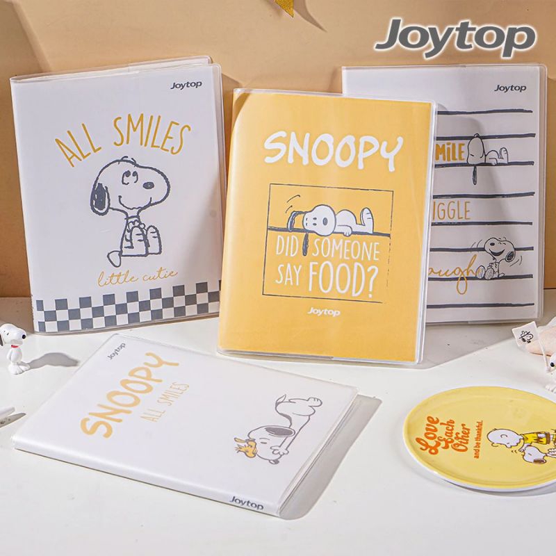 

JOYTOP Buku Tulis Sekolah Premium/ Notebook Tebal PVC Cover A5 B5 Karakter Snoopy