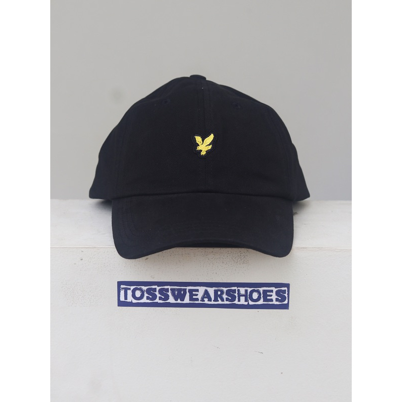 TOPI LYLE AND SCOTT BLACK CAP ORIGINAL BNWT