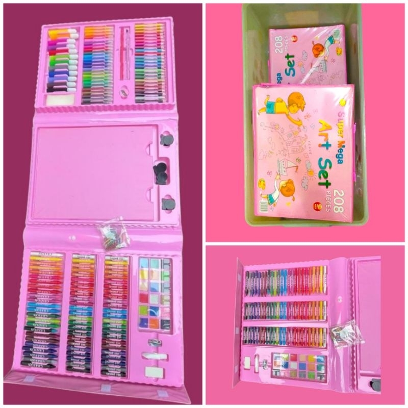 

Alat Lukis Set 208 PCS UKURAN BESARCrayon Oil Paste Pensil Warna Pensil Warna ...