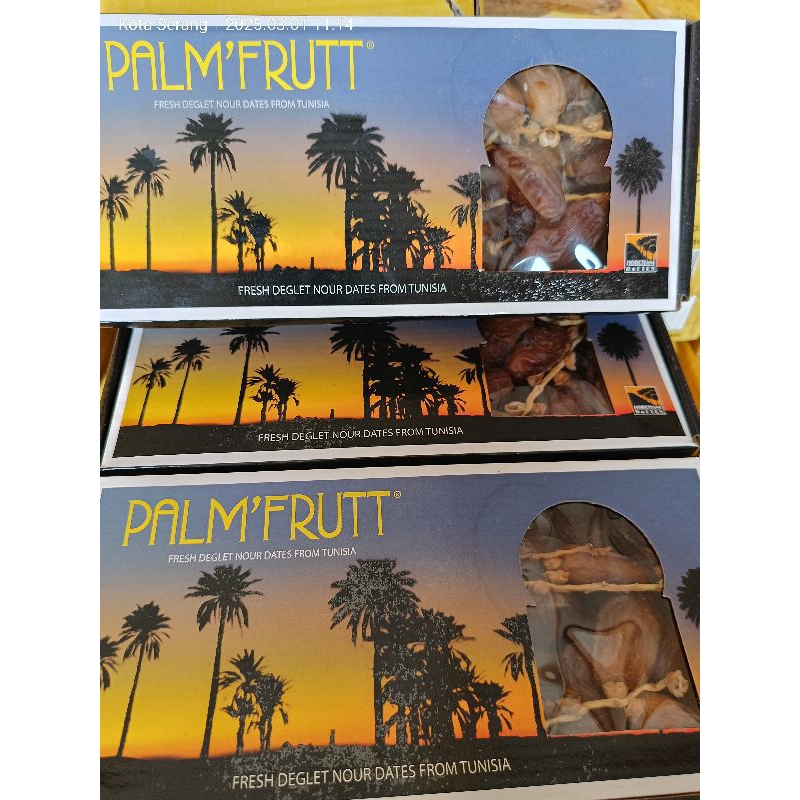 

KURMA PALM'FRUIT, KURMA TANGKAI 500GRAM,KURMA TUNISIA
