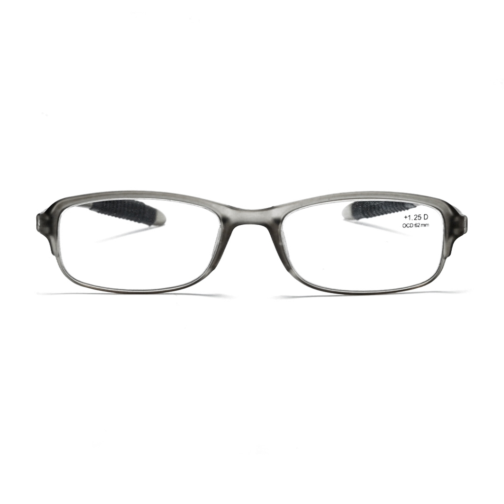 Optik Tunggal Kacamata Baca PF - R004 C2 (Grey)
