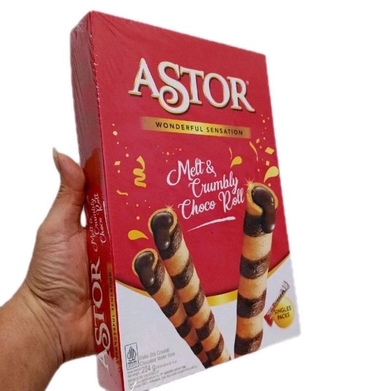 

Astor Stick Box 224gr BESAR (16 bungkus @14gr) Astor Singles Pack