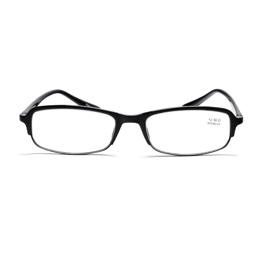 Optik Tunggal Kacamata Baca PF - R006 C2 (Black)