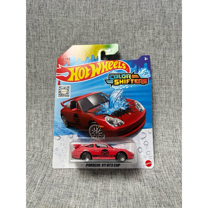 Hot Wheels Color Shifters Porsche 911 GT3 Cup