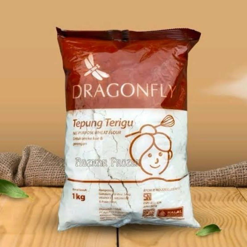 

Tepung terigu Dragonfly 1kg