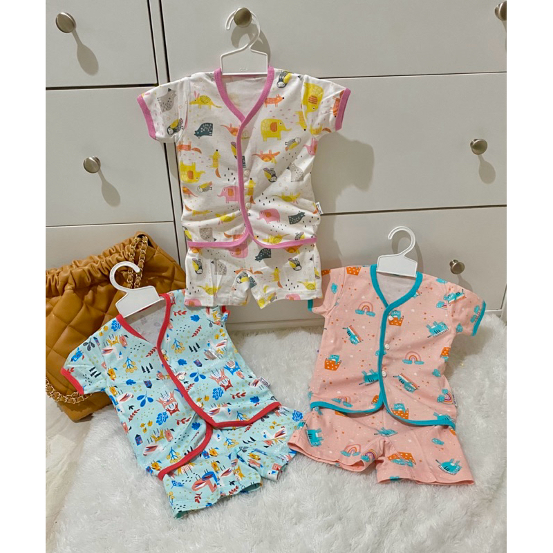 [4 bln- 4 thn] LITTLE Q - Setelan Baju Bayi / Anak Perempuan Ukuran S-XXL