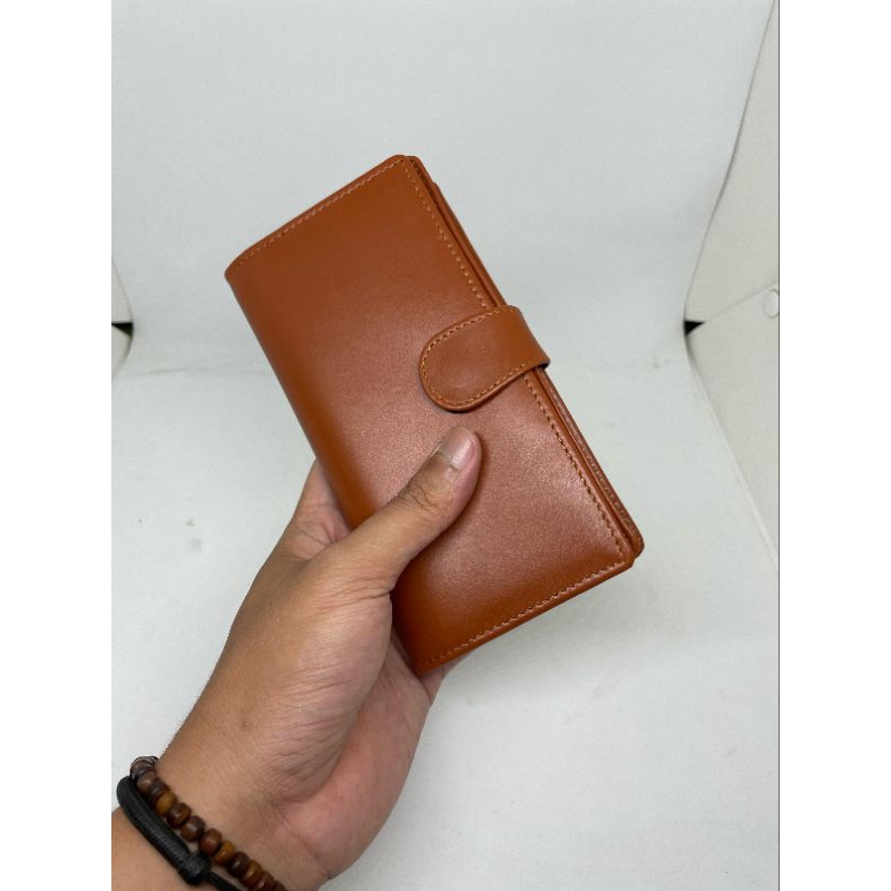 FANRI COLLECTION Dompet Kulit Asli Dompet Kulit Ikan Pari Dompet Kulit Sapi Dompet Wanita perempuan 