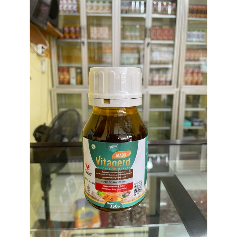 

Madu VITAGERD Herbal Untuk Asam Lambung Gerd Dan Membantu Menjaga Kesahatan Pencernaan Isi 350ml