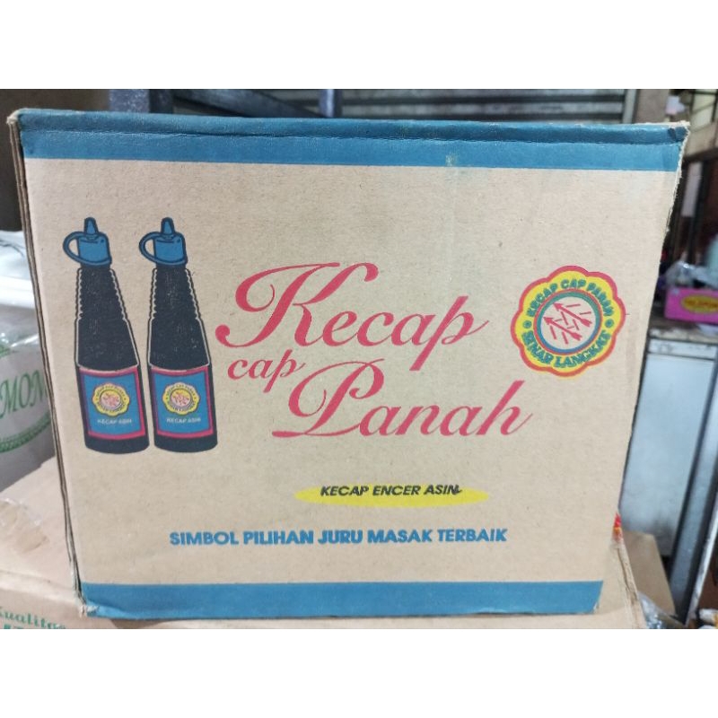 

kecap asin panah kecil 1 dus isi 12 botol