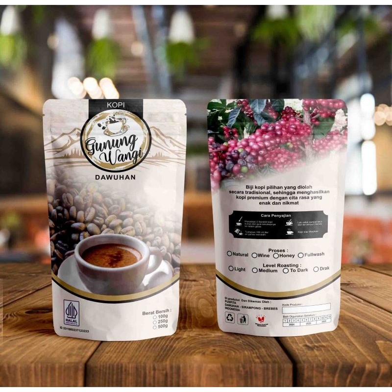 

Gunung Wangi Kopi Arabika 100gr – Aroma Pinus Khas Dawuhan