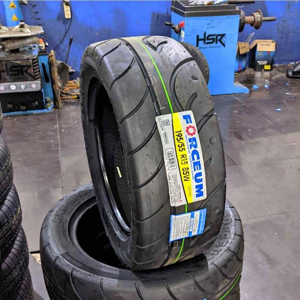 forceum exp sport semi slick drift 195 50 r15