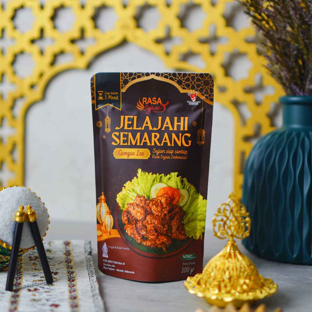 

[Edisi Hari Raya] Rasa Sejiwa - Gongso Iso 100gr NON MSG & Pengawet