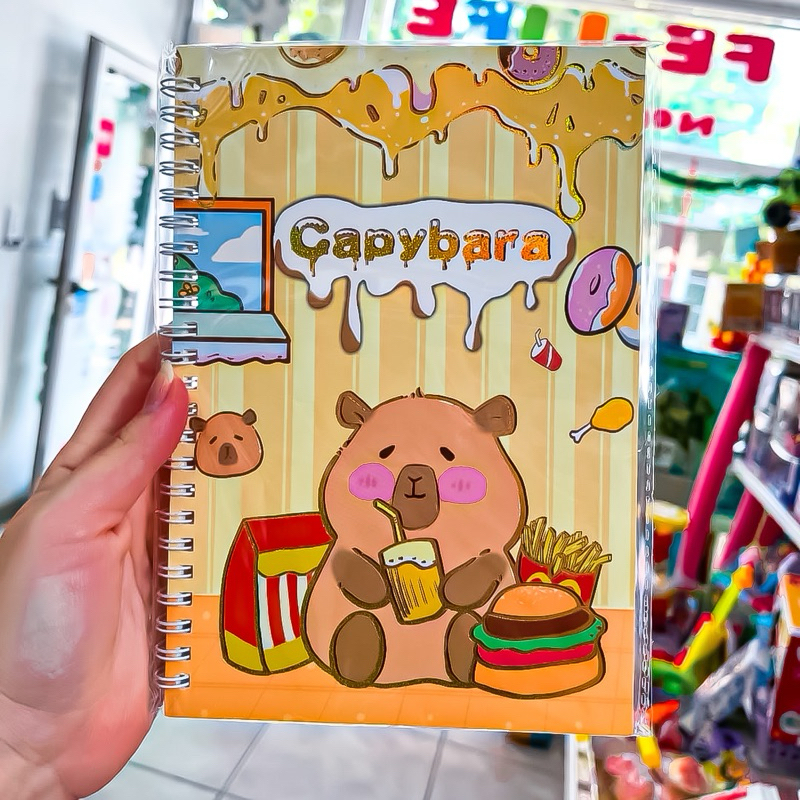 

Notebook Capybara A5 Cover Glitter Premium