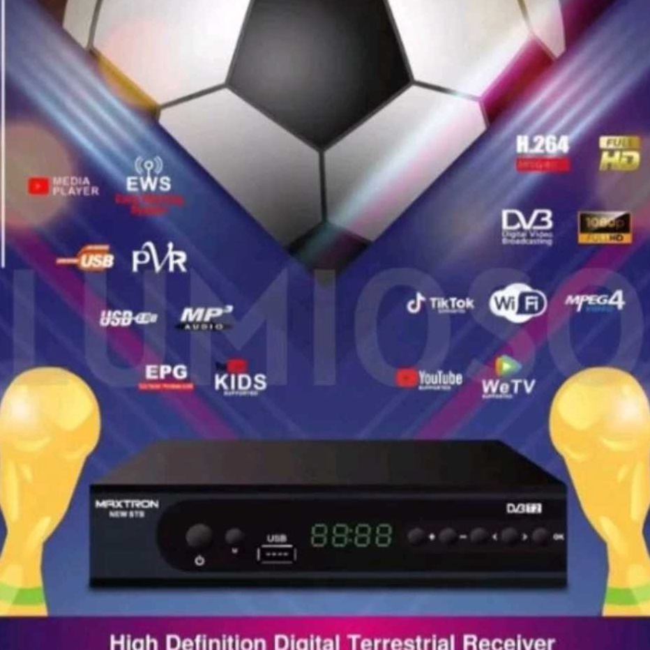 KI3 SET TOP BOX MAXTRON TV DITAL DVBT2
