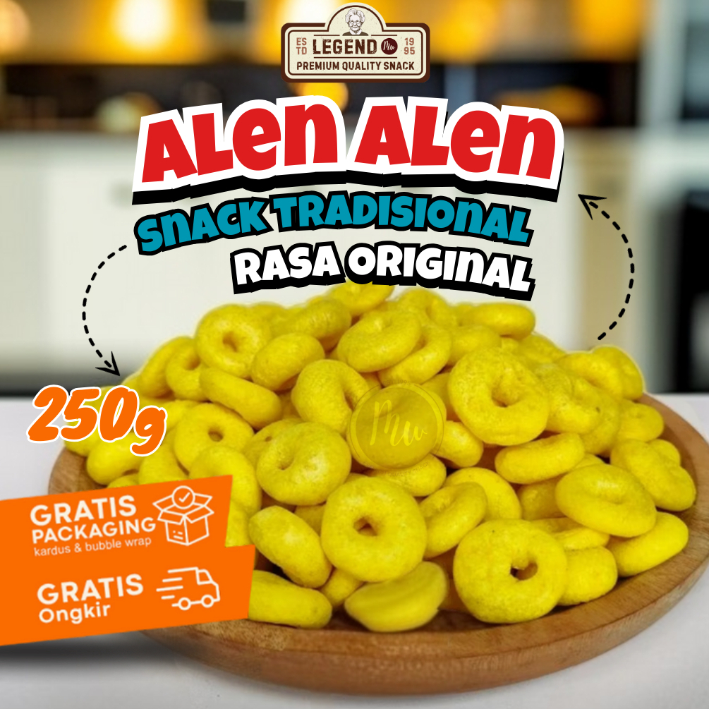 

Alen Alen Rasa Original Pilus Cincin Legend Super Khas Trenggalek - 250g