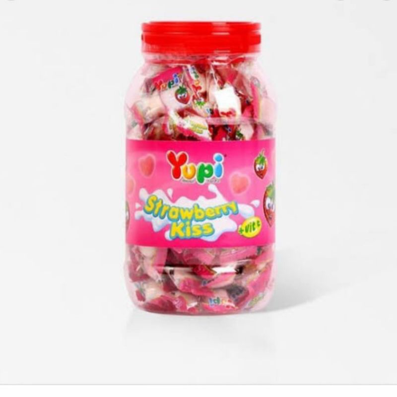 

Permen_Yupi Kiss Strawberry Toples_300gr